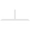 Ekena Millwork Portland Architectural Grade PVC Gable Bracket, 84"W x 31 1/2"H x 2"D x 4"F, 9/12 Pitch GBP084X32X0204POR00 - alternate 5